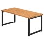Plus Trend Living havebord ThermoWood/stål 166x74x73 cm 