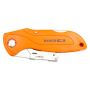 Bahco hobbykniv m/trapezblad foldbar orange