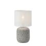 Markslöjd bordlampe Montagna grå E14 H32