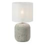 Markslöjd bordlampe Montagna grå E14 H45