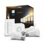 Philips Hue White Ambiance startsæt 3 x E27 8 W inkl. Hue Bridge