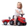 Falk traktor m/trailer Baby Massey Ferguson 