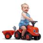 Falk traktor m/trailer Baby Kubota 