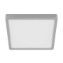 Eglo LED-plafond Molay sølv/hvid 28,5x28,5x2,8 cm