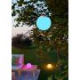 Eglo kuglelampe Poggiobello LED hvid Ø20 cm med fjernbetjening
