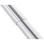 Diaqua badeforhængsstang hvid 125-210 cm