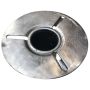 Nordlux base til havelampe galvaniseret 50 cm