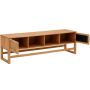 Notio Living TV-møbel massiv fyr flet 1600x500x400 mm
