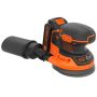 Black & Decker akku excentersliber BDCROS18-QW 18V inkl. batteri og lader 