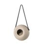 Garden Life foderautomat keramik beige Ø15 cm 