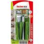 Fischer dybel UX Green R S m/skrue 10x60 mm 4 stk.