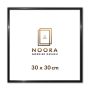 Noora ramme alu 30x30cm sort