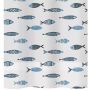 Diaqua badeforhæng fisk 180x200 cm
