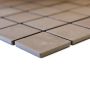 Mosaik Quadrat uglaseret antislip brun 29,1x29,1 cm