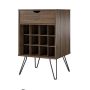 Notio Living Harmony vinreol m. skuffer brun