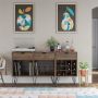 Notio Living Harmony vinreol m. skuffer brun