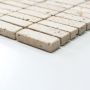 Mosaik Chiaro aflang natursten beige 30,5 x 30,5 cm 