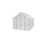 Vitavia drivhus Uranus alu 6 mm poly 9,9 m² inkl. sokkel 