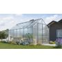 Vitavia drivhus Uranus alu 6 mm poly 11,5 m² inkl. sokkel 