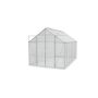 Vitavia drivhus Uranus alu 6 mm poly 11,5 m² inkl. sokkel 
