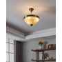 Eglo Marbella loftlampe antik messing 3xE14 Ø37 cm