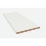 Bordplade laminat hvid 2600x600x28 mm