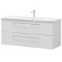 Camargue badmøbelsæt Freja blank hvid 120 cm