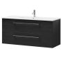 Camargue badmøbelsæt Adam sort træ 120 cm 