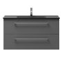 Camargue badmøbelsæt Oscar antracit 100 cm