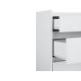 Notio Living kommode 8 skuffer hvid 1420x800x350 mm