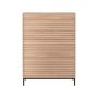 Notio Living Celine kommode 4 skuffer eg - MDF