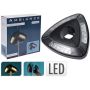 Campinglampe til telt m/LED 19x19 cm