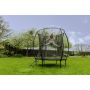 Exit Toys trampolin Silhouette limegrøn Ø183 cm inkl. sikkerhedsnet
