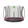 Exit Toys trampolin Silhouette Ground pink Ø244 cm inkl. sikkerhedsnet