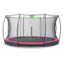 Exit Toys trampolin Silhouette Ground pink Ø427 cm inkl. sikkerhedsnet
