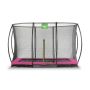 Exit Toys trampolin Silhouette Ground pink 305x214 cm inkl. sikkerhedsnet