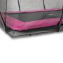 Exit Toys trampolin Silhouette Ground pink 305x214 cm inkl. sikkerhedsnet
