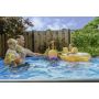 Exit Toys rund pool Wood brun Ø300 cm