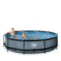 Exit Toys rund pool Stone grå Ø360 cm 