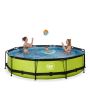 Exit Toys pool Lime m/patronfilterpumpe Ø360x76 cm