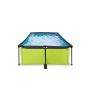 Exit Toys pool Lime m/patronfilterpumpe 220x150x65 cm