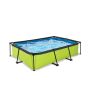 Exit Toys pool Lime m/patronfilterpumpe 300x200x65 cm