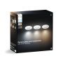Philips Hue indbygningsspot til badeværelse hvid Adore 3 pak
