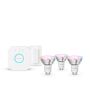 Philips Hue Essential startsæt 3xGU10 WCA 345 lm m/Bridge+Dimmer switch