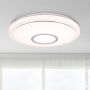 Globo LED-plafond Connor Smart Light hvid dæmpbar Ø40 cm inkl. fjernbetjening