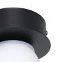 Eglo væglampe/loftlampe Mosiano Ø110 sort/hvid