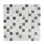 Mosaik Trend glas og metal hvid mix 30x30 cm