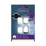 Lumineo LED-bordlampe ass. farver IP44 13x21 cm