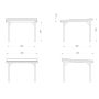 Palmako pavillon Lenna ubehandlet 8,3 m²