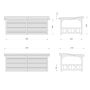 Palmako pavillon Lenna Connect 308 ubehandlet 16,6 m²
